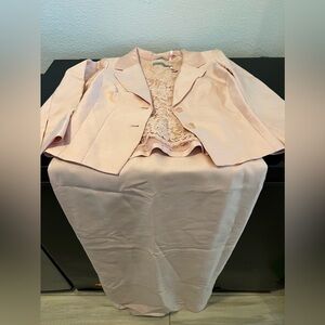 Rickie Freeman Teri Jon Suit with Long Skirt Size 6